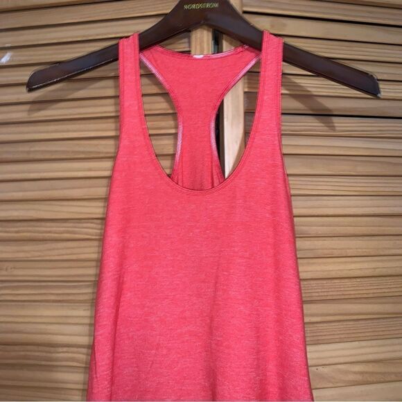 Lululemon Athletica Racerback Pink Tank Top Size 4 - Picture 2 of 4